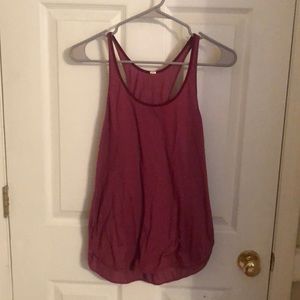 Lululemon red tank
